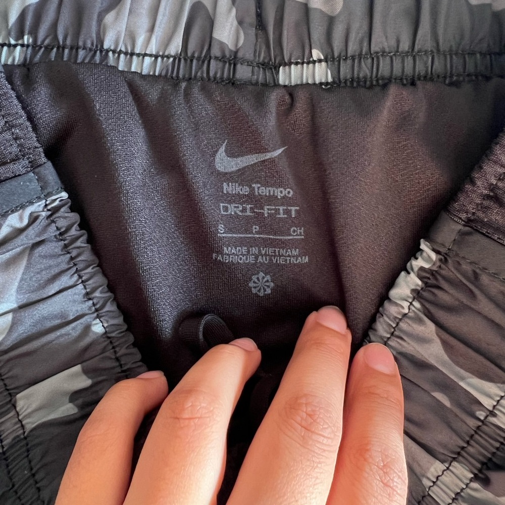 Nike Black and Gray Tempo Dri-FIT Jacket